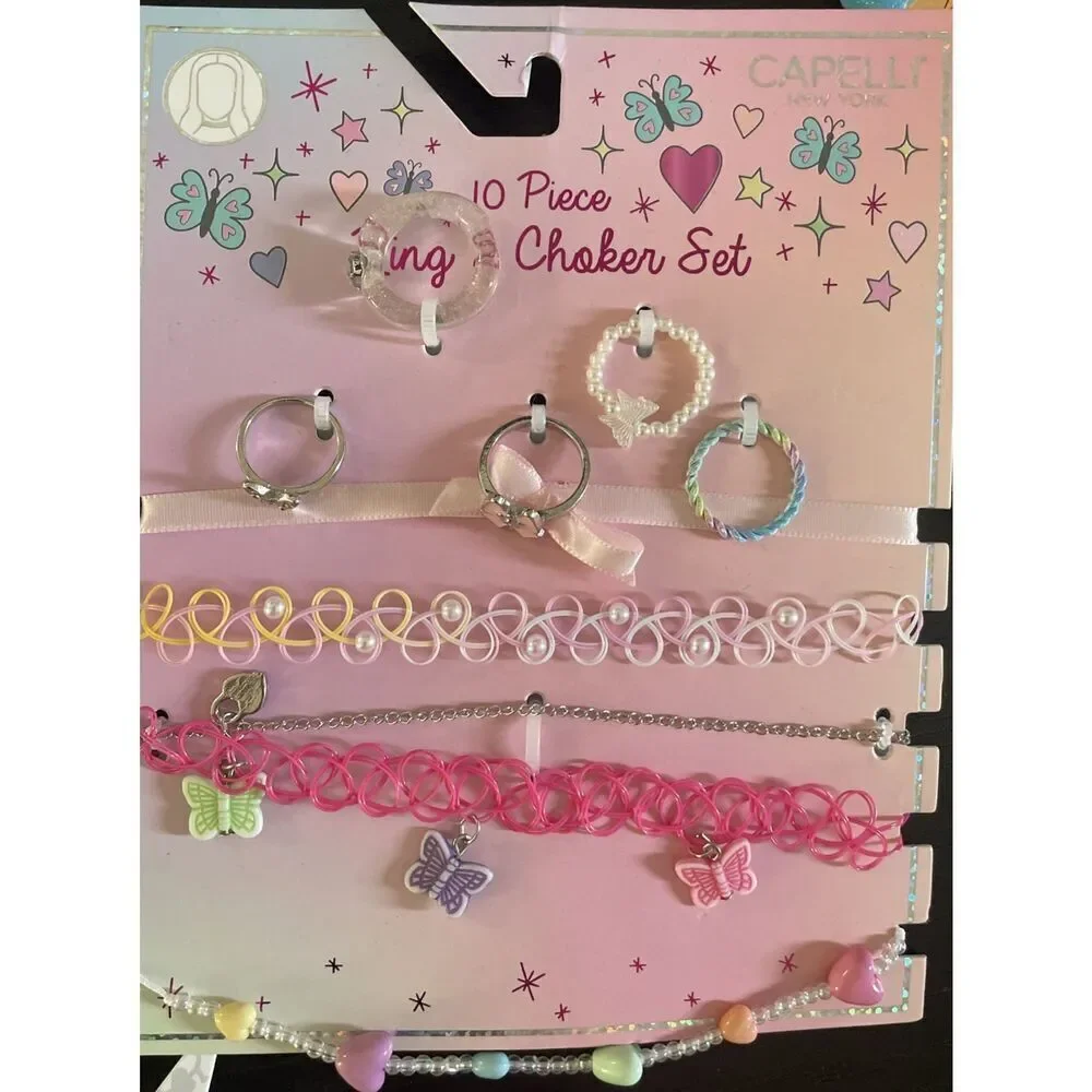 New in packaging Children's Kids Little Girls Jewelry necklace/bracelet/earrings